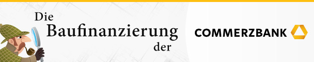 Baufinanzierung der Commerzbank