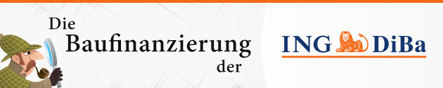 Baufinanzierung der ING-DiBa